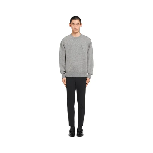 Prada Long Sleeved Crewneck Sweater
