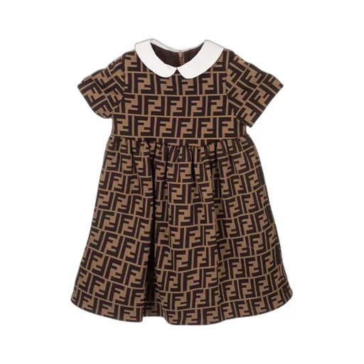 Fendi Kids Ff Motif Dress