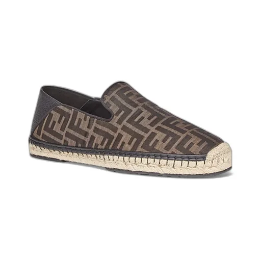 Fendi Ff Motif Jacquard Espadrilles