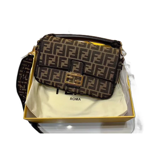 Brown Fabric Bag