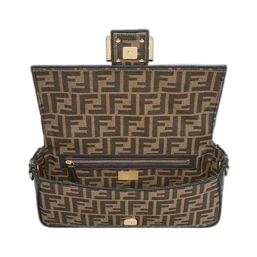 Brown Fabric Bag