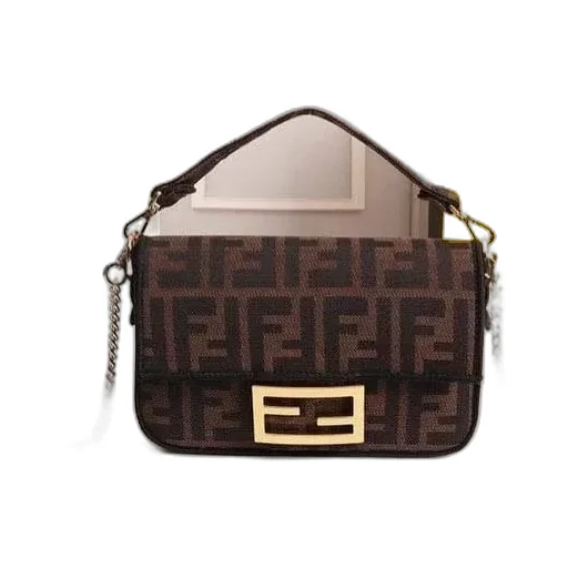 Brown Fabric Bag