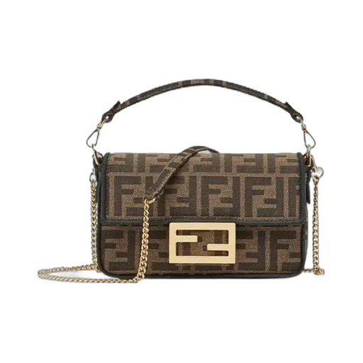Brown Fabric Bag
