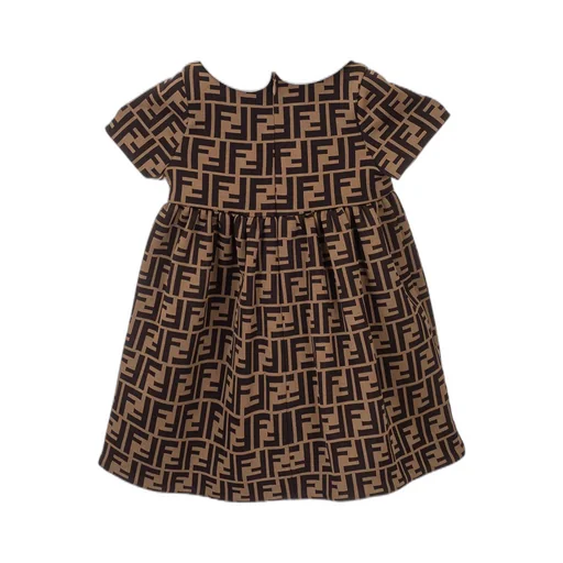 Fendi Kids Ff Motif Dress
