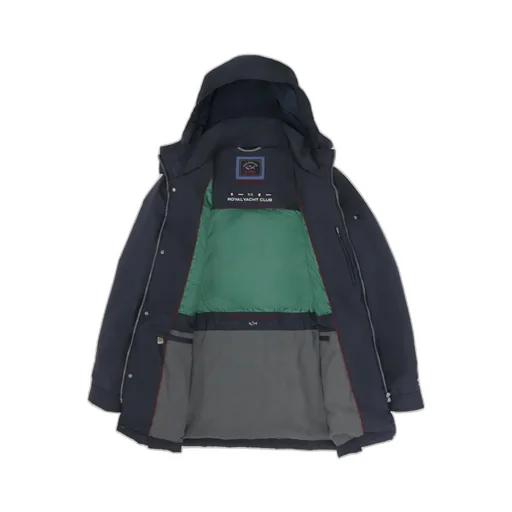 Logo Long-Sleeved Cotton Suit