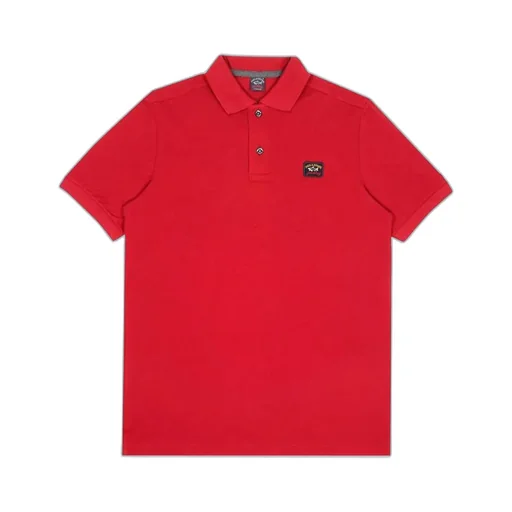 Polo Shirt With Logo Sticker