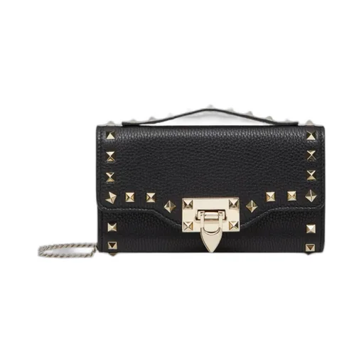 Valentino Garavani Rockstud Chainstrap Wallet