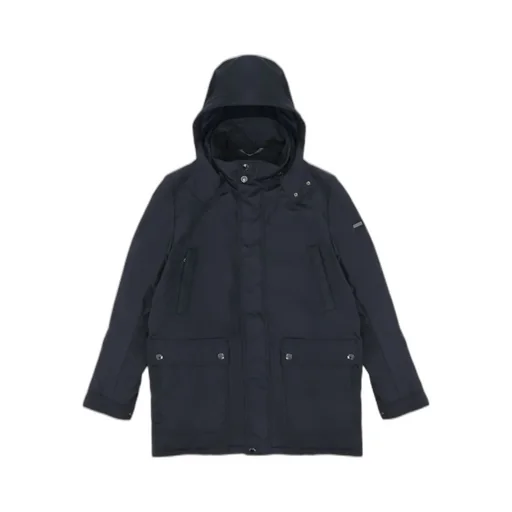 Logo Long-Sleeved Cotton Suit