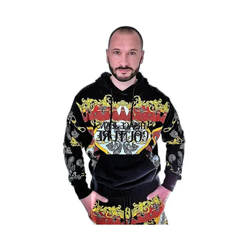 Baroque Printed Sweater