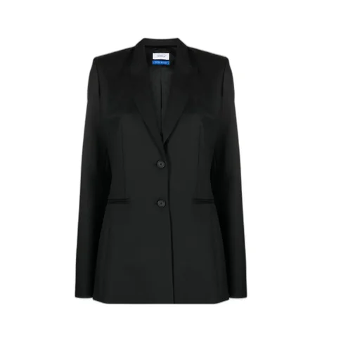 Off-White Single-Breasted Long-Sleeved Jacket