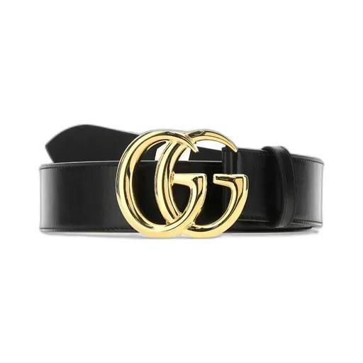 Black Gg Marmont Belt