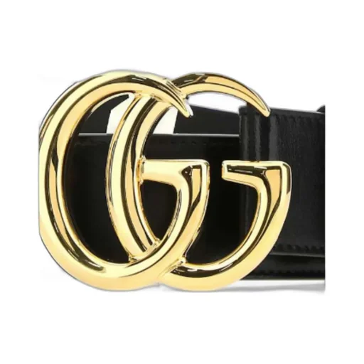 Black Gg Marmont Belt