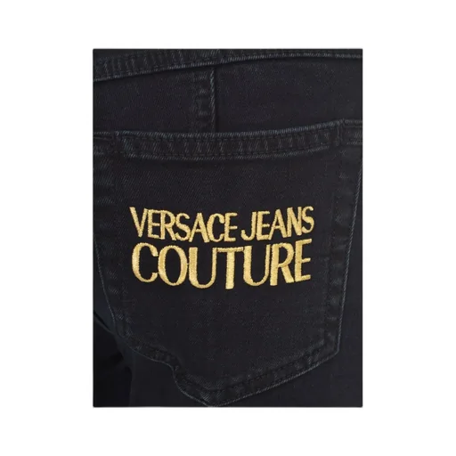 Logo Embroidered Skinny Jeans