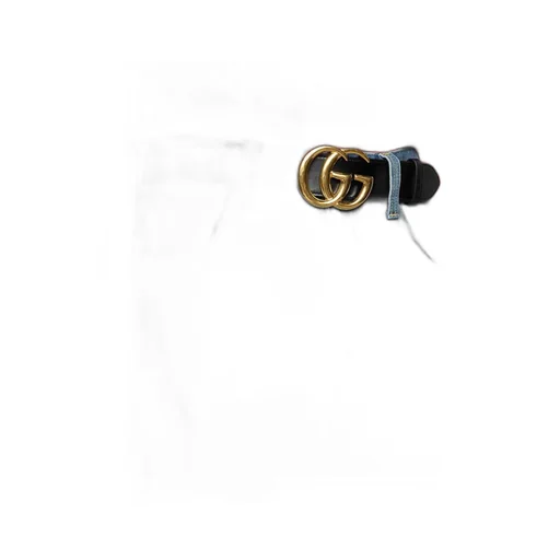 Black Gg Marmont Belt