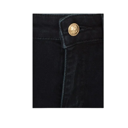 Logo Embroidered Skinny Jeans