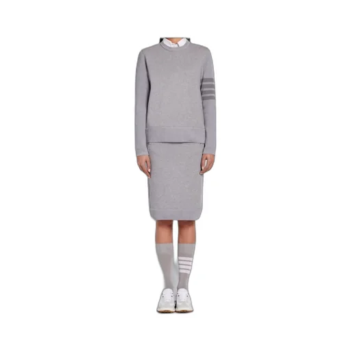 Tonal 4-Bar Loopback Sweatshirt
