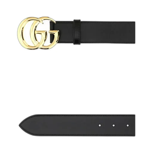 Black Gg Marmont Belt