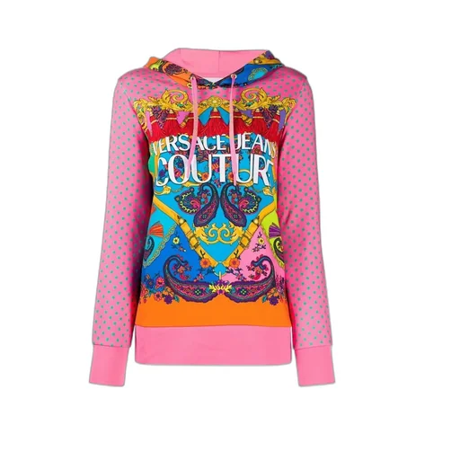 Paisley Fantasy Print Hoodie