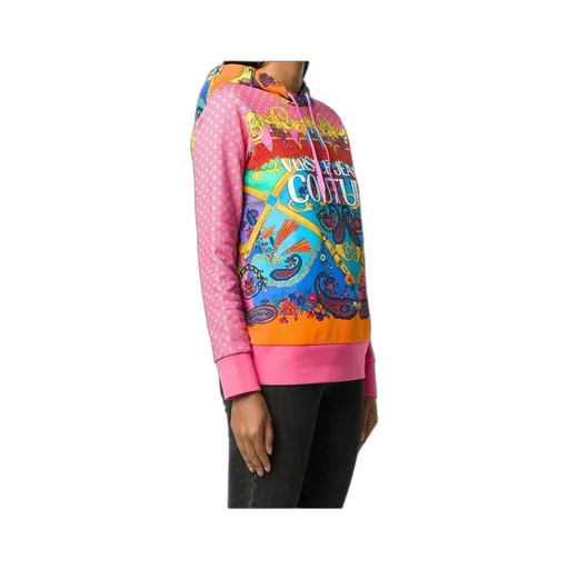 Paisley Fantasy Print Hoodie