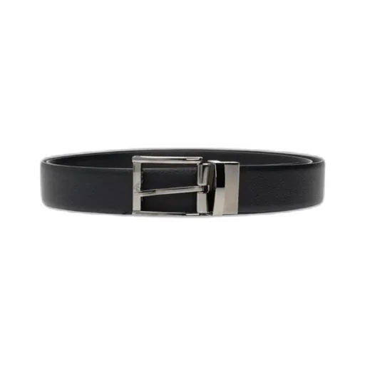 Emporio Armani Logo Engraved Reversible Belt