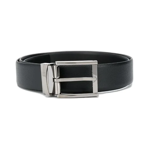 Emporio Armani Logo Engraved Reversible Belt