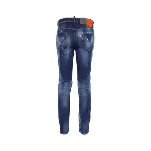 Distressed Detail Painted Effect Jeans
