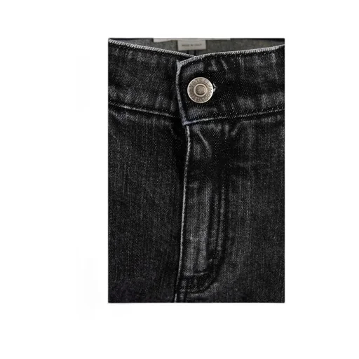 Logo-Stripe Cropped Jeans