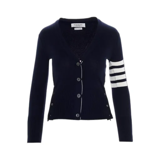 Thom Browne 4-Bar V-Neck Cardigan