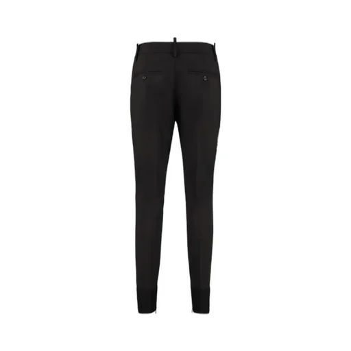 Logo Print Slim-Fit Trousers