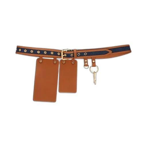 Multi-Accessory Ff Motif Belt