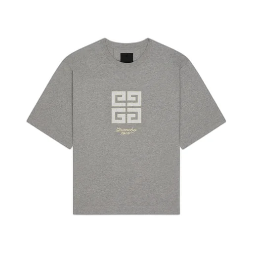 Givenchy 4G Embroidered Crewneck T-Shirt