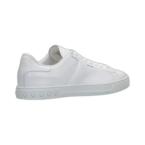 Leather Lace-Up Sneakers