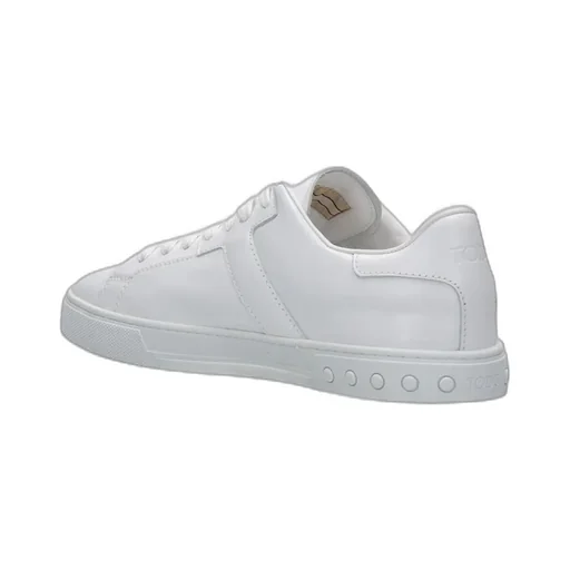 Leather Lace-Up Sneakers