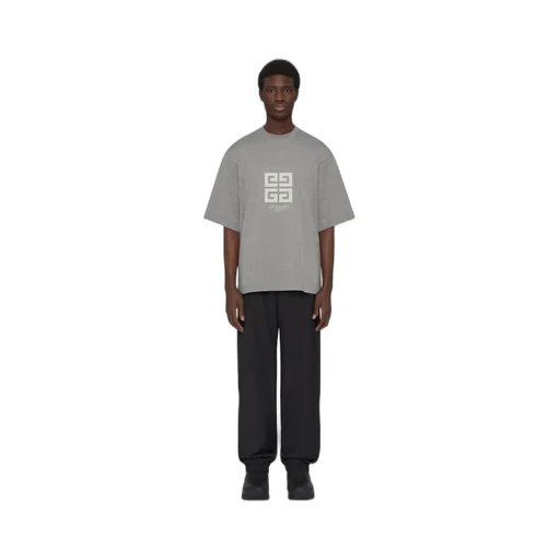 Givenchy 4G Embroidered Crewneck T-Shirt
