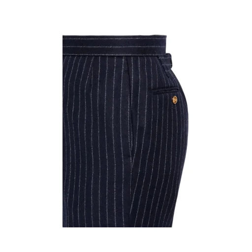 Ground Chalk-Stripe Flannel Trousers