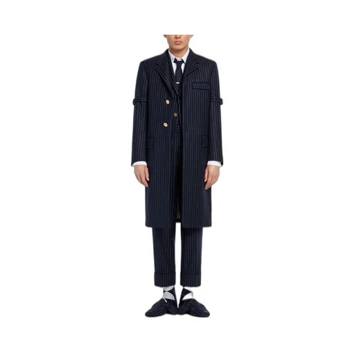 Ground Chalk-Stripe Flannel Trousers