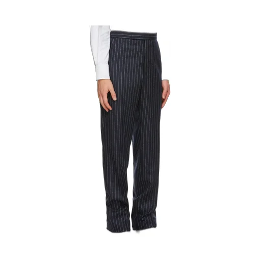 Ground Chalk-Stripe Flannel Trousers