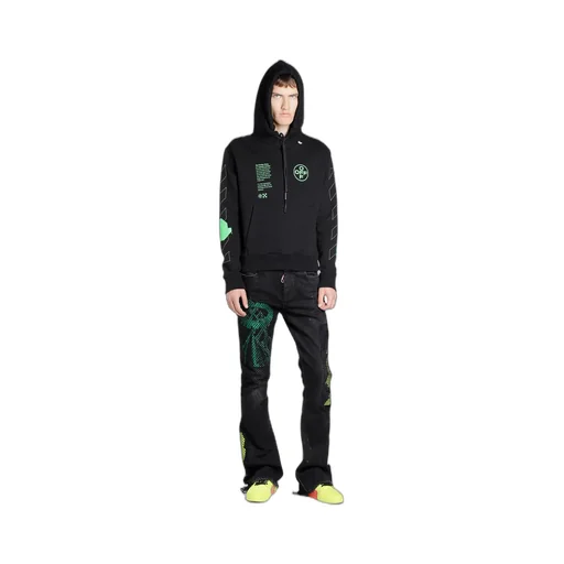 Arch Shapes Print Hoodie