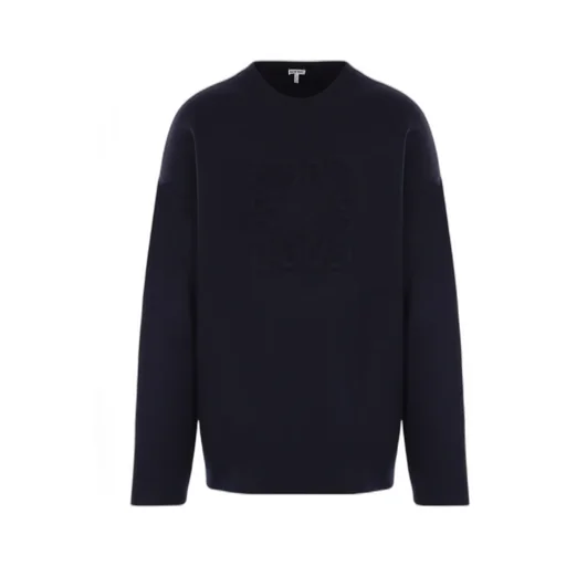 Loewe Logo Detailed Crewneck Jumper