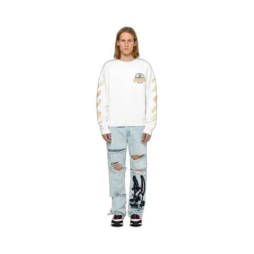 Tape Arrows Crew Neck Sweatshirt