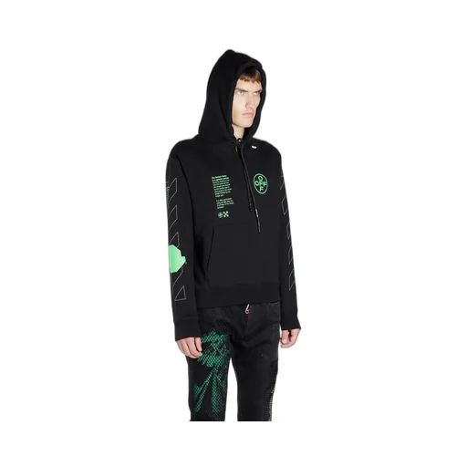 Arch Shapes Print Hoodie