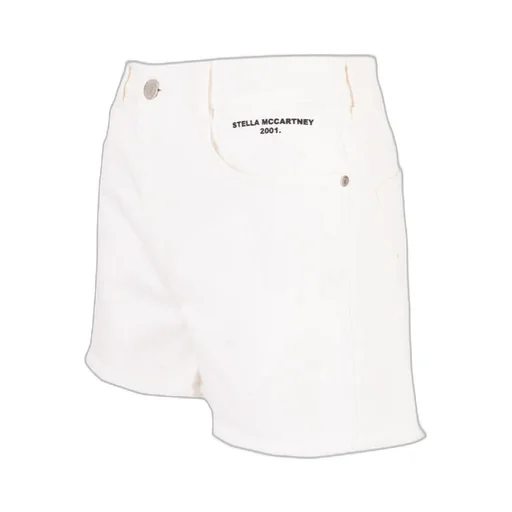 Frayed Hem Denim Shorts