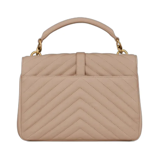 Saint Laurent CollÈGe Quilted Medium Shoulder Bag