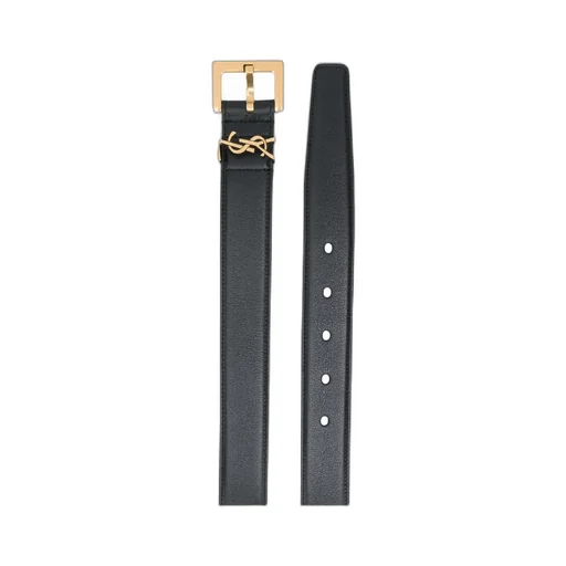 Saint Laurent Monogram Buckle Belt