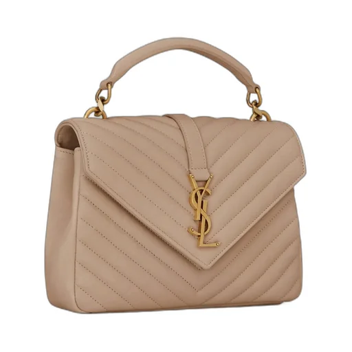 Saint Laurent CollÈGe Quilted Medium Shoulder Bag
