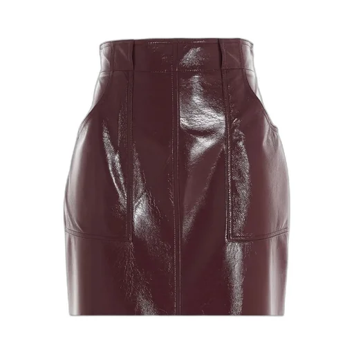 High-Rise Midi Pencil Skirt