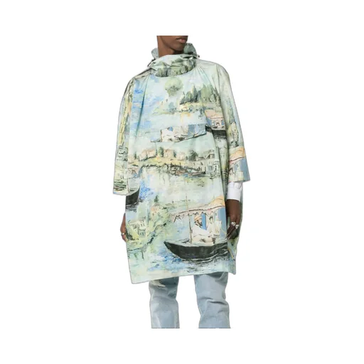 Printed Hooded Cloak