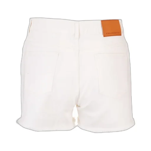 Frayed Hem Denim Shorts