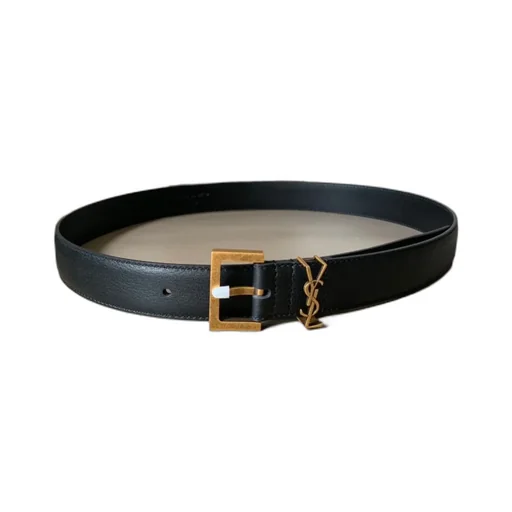 Saint Laurent Monogram Buckle Belt