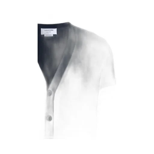 Thom Browne 4-Bar Loopback Cardigan